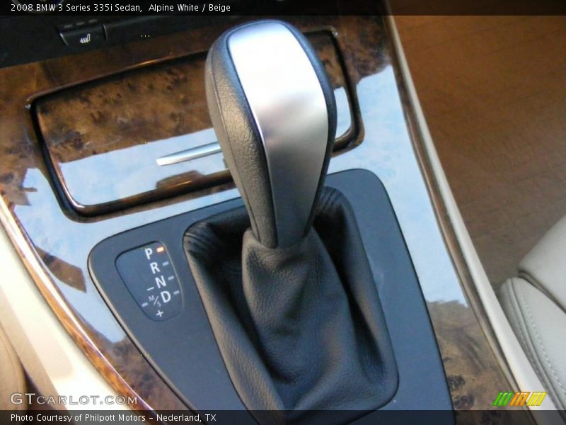 Alpine White / Beige 2008 BMW 3 Series 335i Sedan