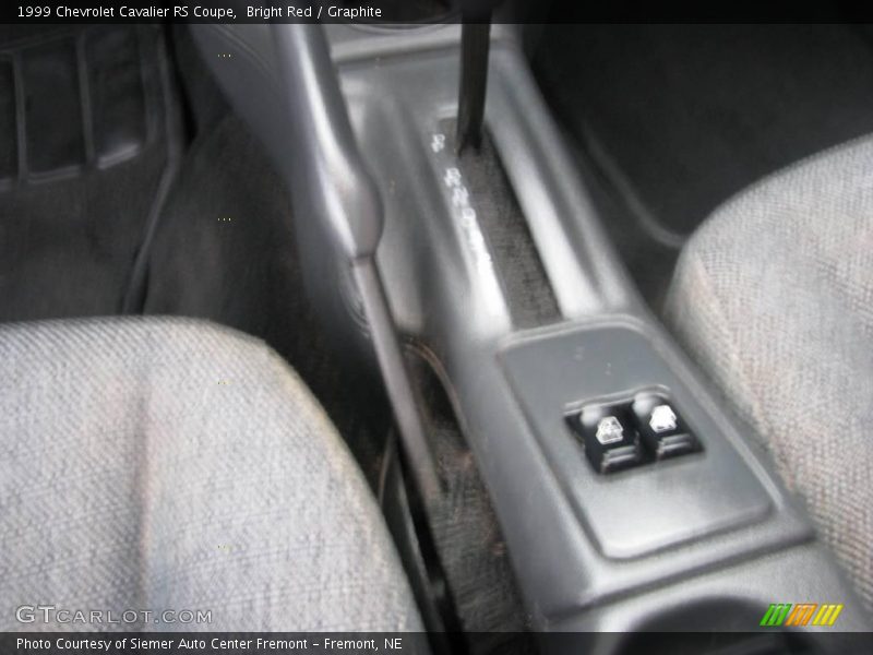 Bright Red / Graphite 1999 Chevrolet Cavalier RS Coupe