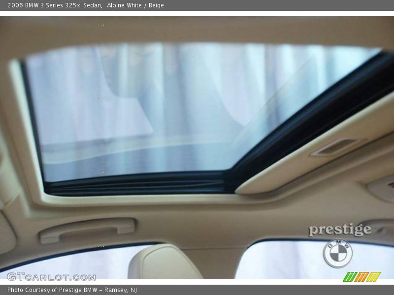 Alpine White / Beige 2006 BMW 3 Series 325xi Sedan