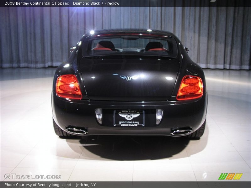 Diamond Black / Fireglow 2008 Bentley Continental GT Speed