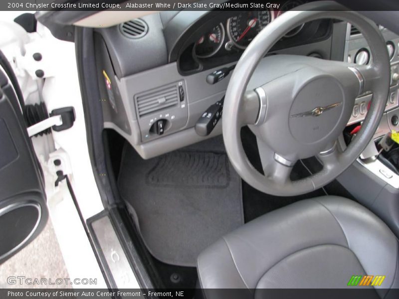 Alabaster White / Dark Slate Gray/Medium Slate Gray 2004 Chrysler Crossfire Limited Coupe