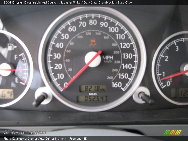 Alabaster White / Dark Slate Gray/Medium Slate Gray 2004 Chrysler Crossfire Limited Coupe
