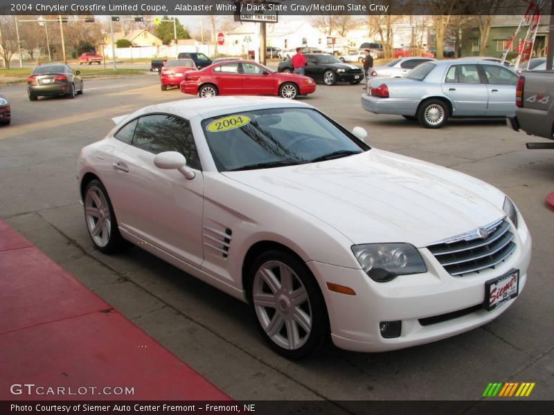 Alabaster White / Dark Slate Gray/Medium Slate Gray 2004 Chrysler Crossfire Limited Coupe