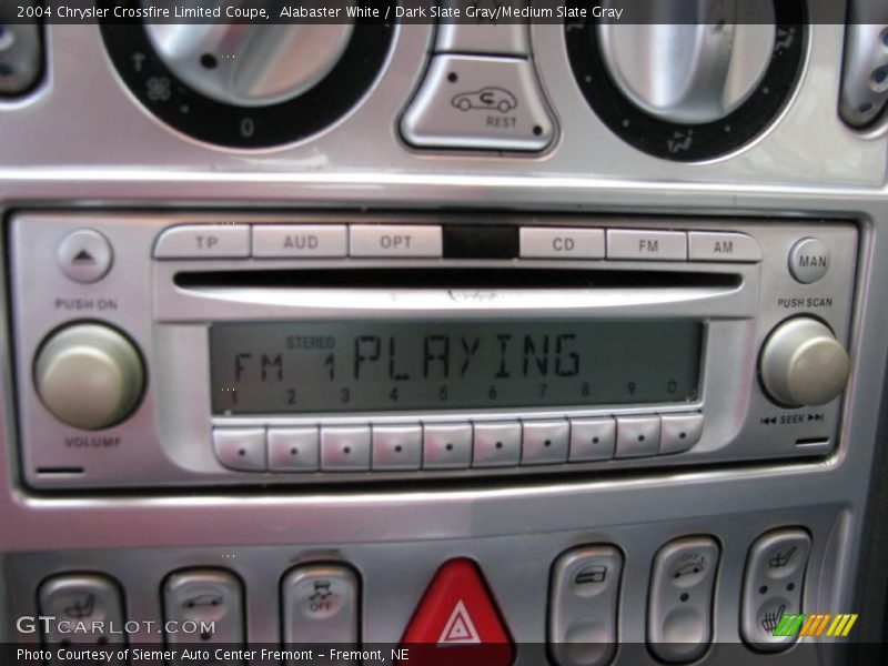 Alabaster White / Dark Slate Gray/Medium Slate Gray 2004 Chrysler Crossfire Limited Coupe