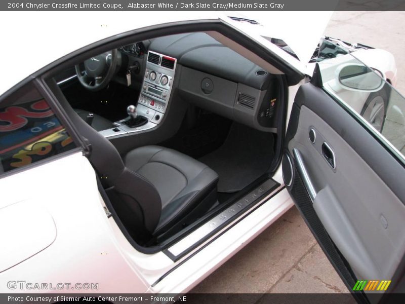 Alabaster White / Dark Slate Gray/Medium Slate Gray 2004 Chrysler Crossfire Limited Coupe
