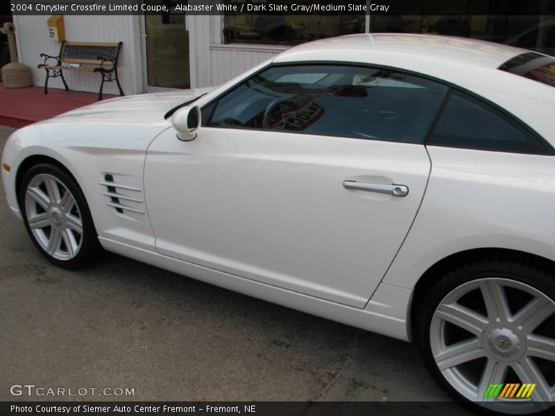 Alabaster White / Dark Slate Gray/Medium Slate Gray 2004 Chrysler Crossfire Limited Coupe