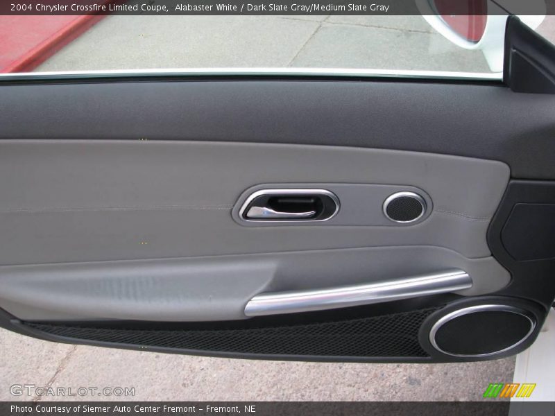 Alabaster White / Dark Slate Gray/Medium Slate Gray 2004 Chrysler Crossfire Limited Coupe