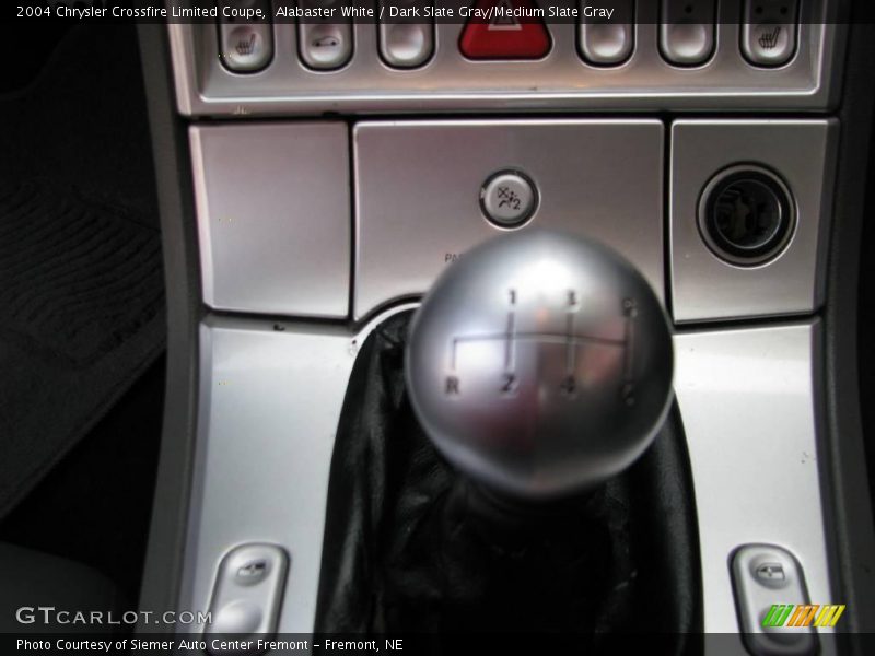 Alabaster White / Dark Slate Gray/Medium Slate Gray 2004 Chrysler Crossfire Limited Coupe