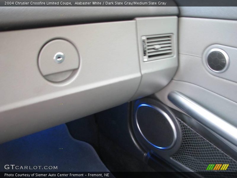 Alabaster White / Dark Slate Gray/Medium Slate Gray 2004 Chrysler Crossfire Limited Coupe