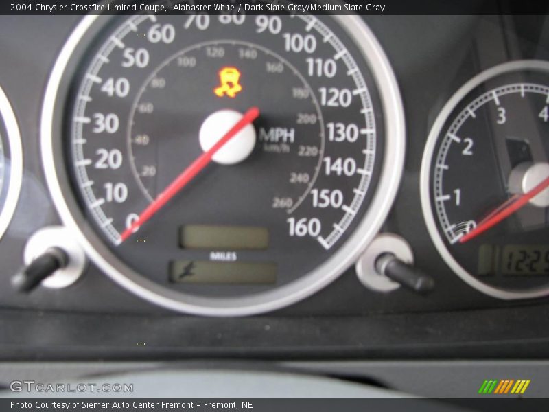 Alabaster White / Dark Slate Gray/Medium Slate Gray 2004 Chrysler Crossfire Limited Coupe