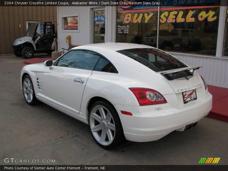 Alabaster White / Dark Slate Gray/Medium Slate Gray 2004 Chrysler Crossfire Limited Coupe
