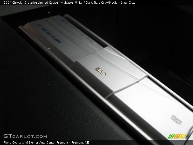 Alabaster White / Dark Slate Gray/Medium Slate Gray 2004 Chrysler Crossfire Limited Coupe