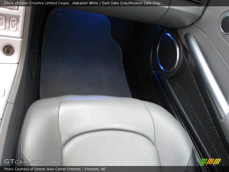 Alabaster White / Dark Slate Gray/Medium Slate Gray 2004 Chrysler Crossfire Limited Coupe