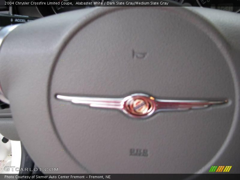 Alabaster White / Dark Slate Gray/Medium Slate Gray 2004 Chrysler Crossfire Limited Coupe