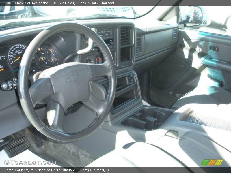 Black / Dark Charcoal 2003 Chevrolet Avalanche 1500 Z71 4x4