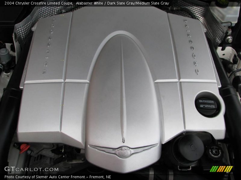 Alabaster White / Dark Slate Gray/Medium Slate Gray 2004 Chrysler Crossfire Limited Coupe