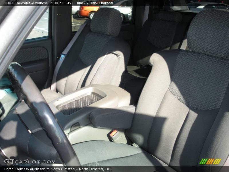 Black / Dark Charcoal 2003 Chevrolet Avalanche 1500 Z71 4x4