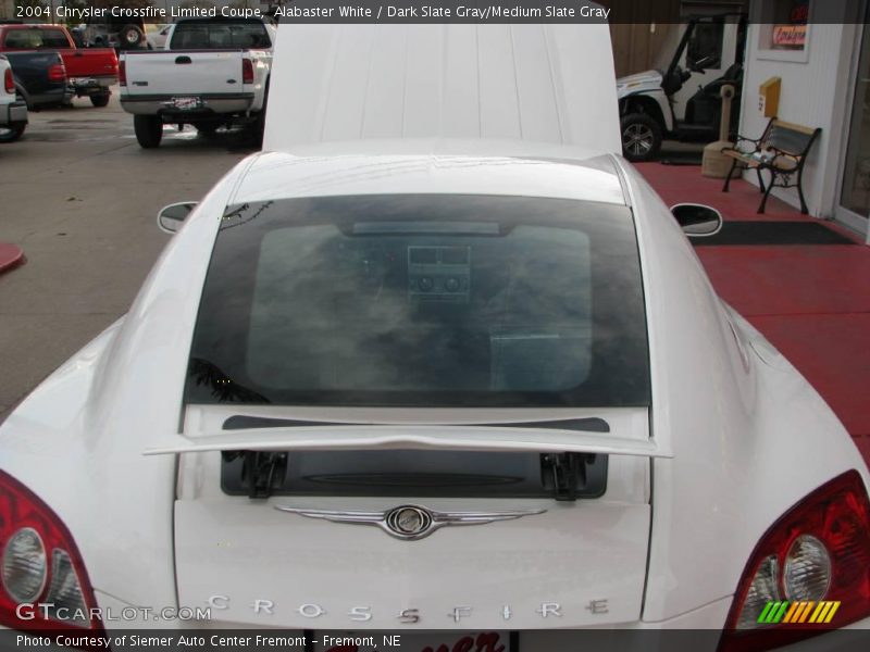 Alabaster White / Dark Slate Gray/Medium Slate Gray 2004 Chrysler Crossfire Limited Coupe