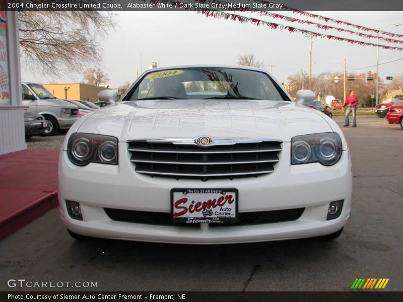 Alabaster White / Dark Slate Gray/Medium Slate Gray 2004 Chrysler Crossfire Limited Coupe