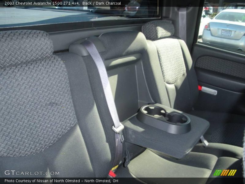 Black / Dark Charcoal 2003 Chevrolet Avalanche 1500 Z71 4x4