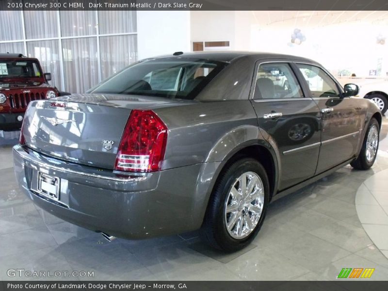 Dark Titanium Metallic / Dark Slate Gray 2010 Chrysler 300 C HEMI