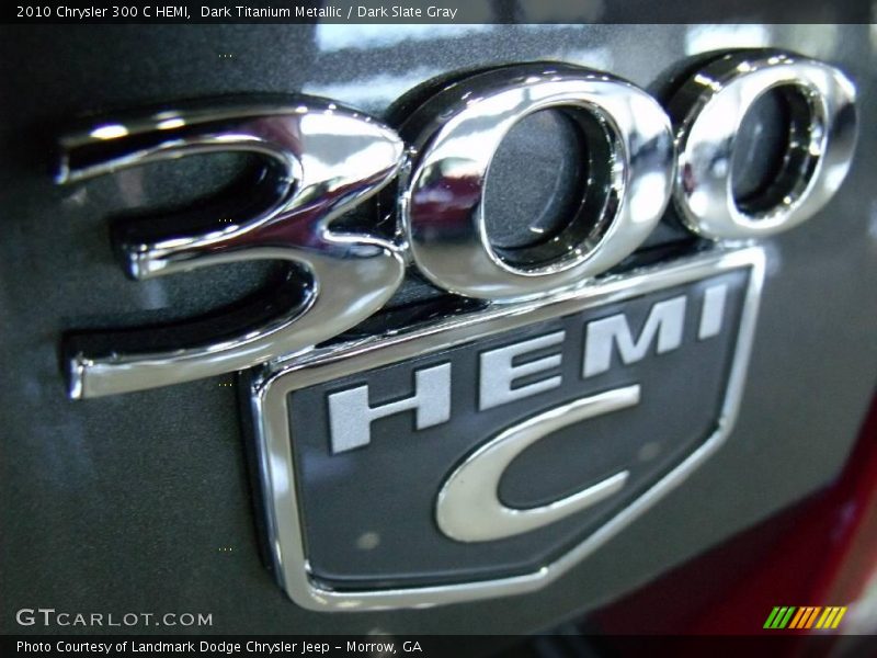 Dark Titanium Metallic / Dark Slate Gray 2010 Chrysler 300 C HEMI