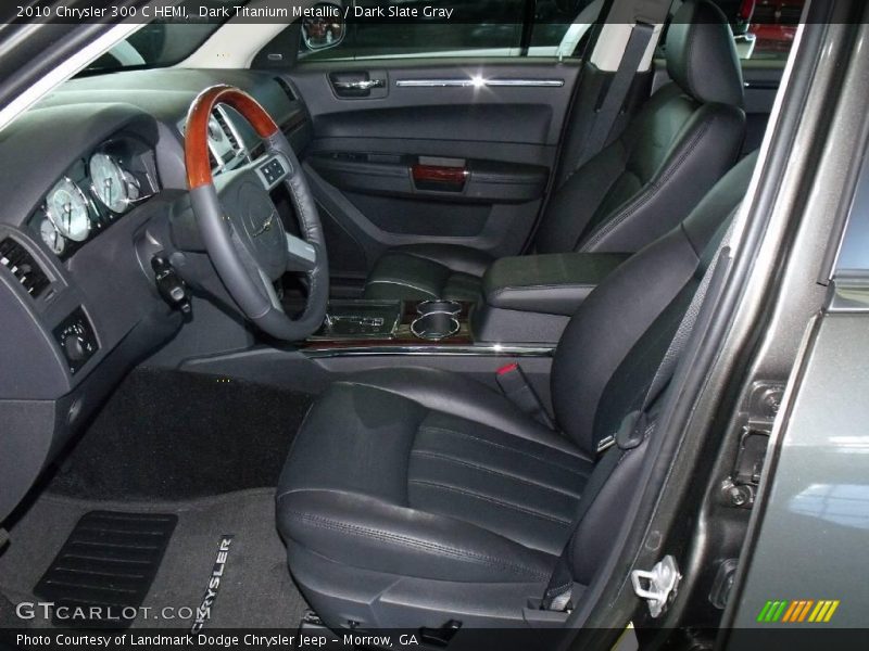Dark Titanium Metallic / Dark Slate Gray 2010 Chrysler 300 C HEMI