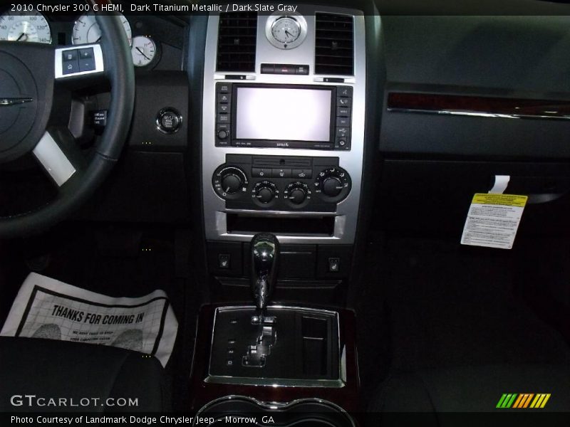 Dark Titanium Metallic / Dark Slate Gray 2010 Chrysler 300 C HEMI