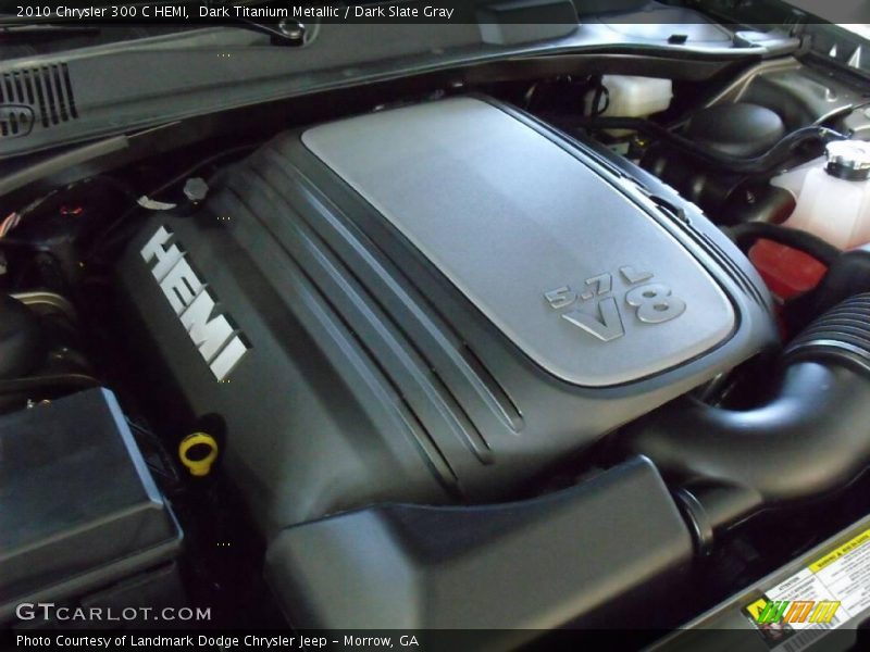 Dark Titanium Metallic / Dark Slate Gray 2010 Chrysler 300 C HEMI