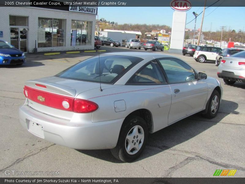 Ultra Silver Metallic / Graphite Gray 2005 Chevrolet Cavalier Coupe