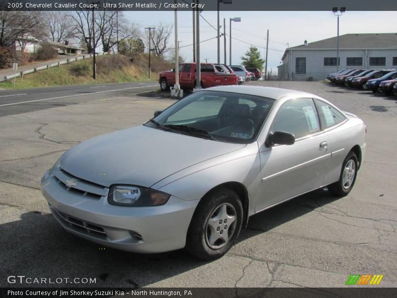 Ultra Silver Metallic / Graphite Gray 2005 Chevrolet Cavalier Coupe