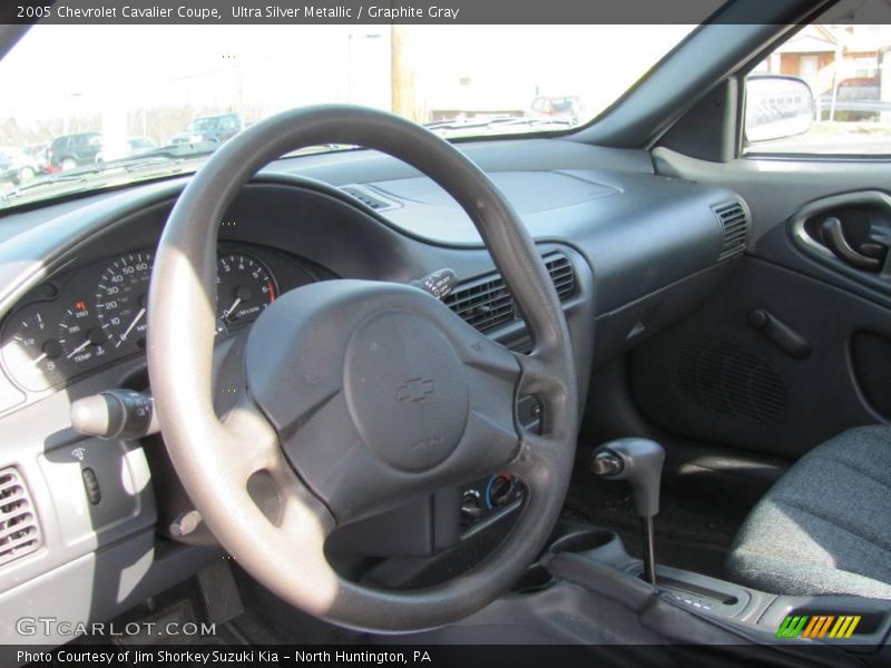 Ultra Silver Metallic / Graphite Gray 2005 Chevrolet Cavalier Coupe
