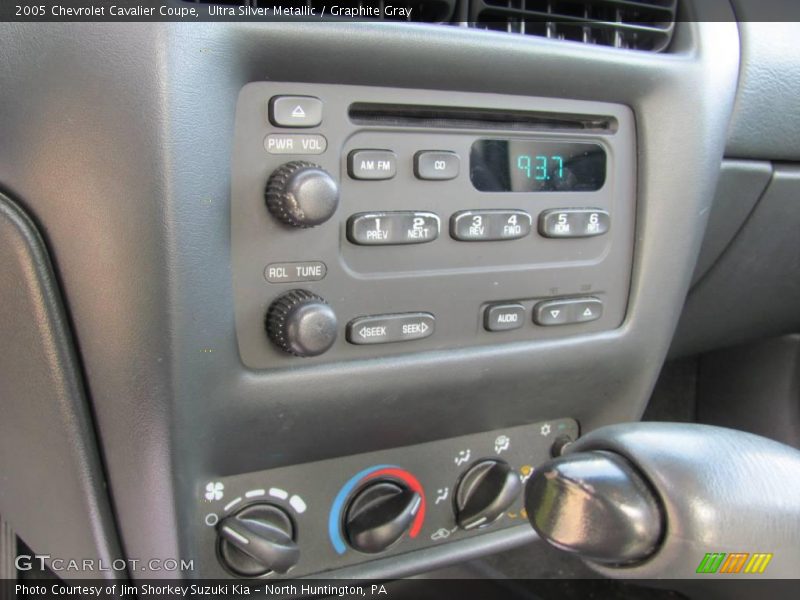 Ultra Silver Metallic / Graphite Gray 2005 Chevrolet Cavalier Coupe
