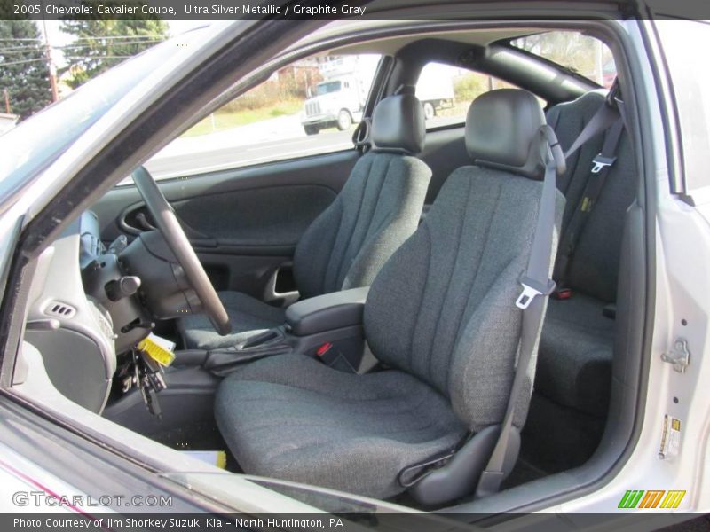 Ultra Silver Metallic / Graphite Gray 2005 Chevrolet Cavalier Coupe