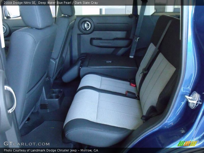 Deep Water Blue Pearl / Dark Slate Gray 2009 Dodge Nitro SE