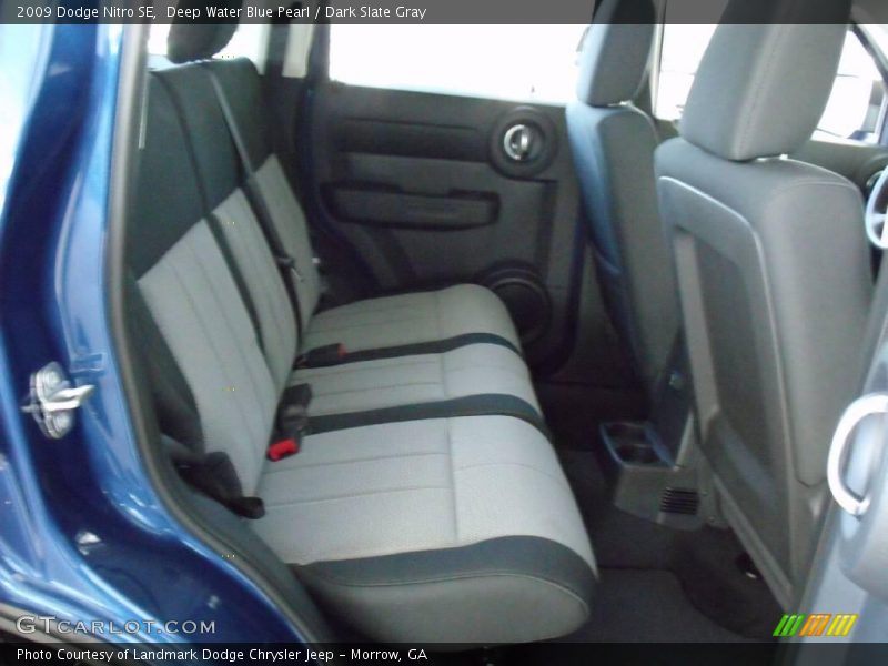 Deep Water Blue Pearl / Dark Slate Gray 2009 Dodge Nitro SE