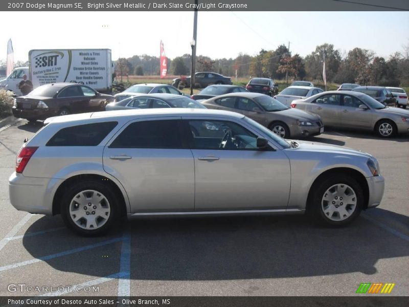 Bright Silver Metallic / Dark Slate Gray/Light Graystone 2007 Dodge Magnum SE