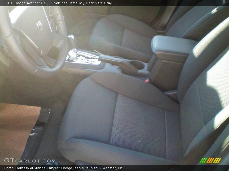 Silver Steel Metallic / Dark Slate Gray 2010 Dodge Avenger R/T