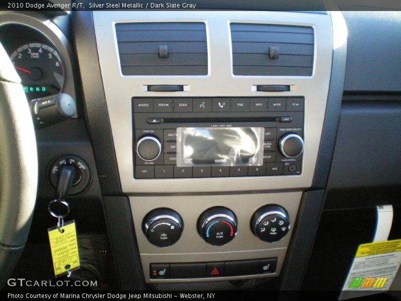 Silver Steel Metallic / Dark Slate Gray 2010 Dodge Avenger R/T