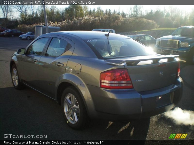 Silver Steel Metallic / Dark Slate Gray 2010 Dodge Avenger R/T