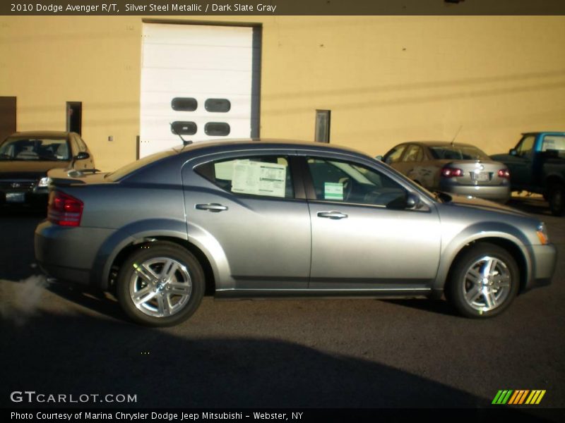 Silver Steel Metallic / Dark Slate Gray 2010 Dodge Avenger R/T