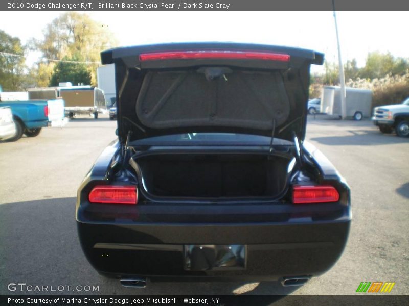 Brilliant Black Crystal Pearl / Dark Slate Gray 2010 Dodge Challenger R/T