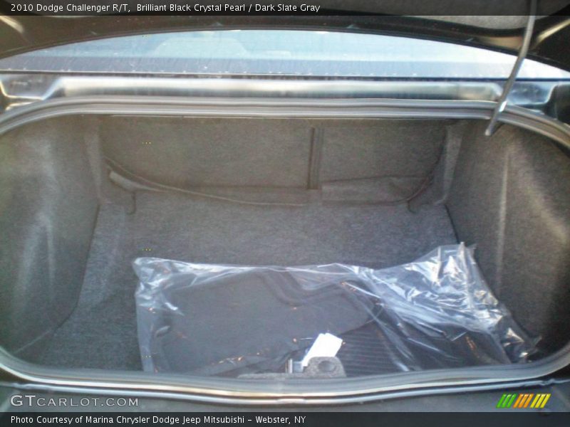 Brilliant Black Crystal Pearl / Dark Slate Gray 2010 Dodge Challenger R/T