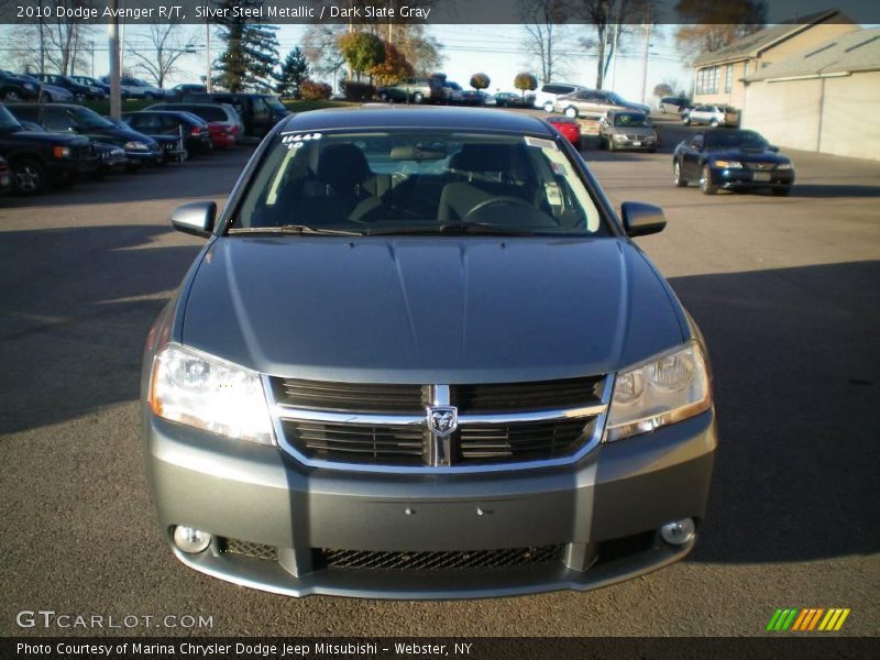 Silver Steel Metallic / Dark Slate Gray 2010 Dodge Avenger R/T