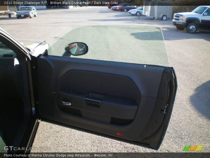 Brilliant Black Crystal Pearl / Dark Slate Gray 2010 Dodge Challenger R/T