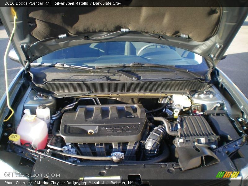Silver Steel Metallic / Dark Slate Gray 2010 Dodge Avenger R/T