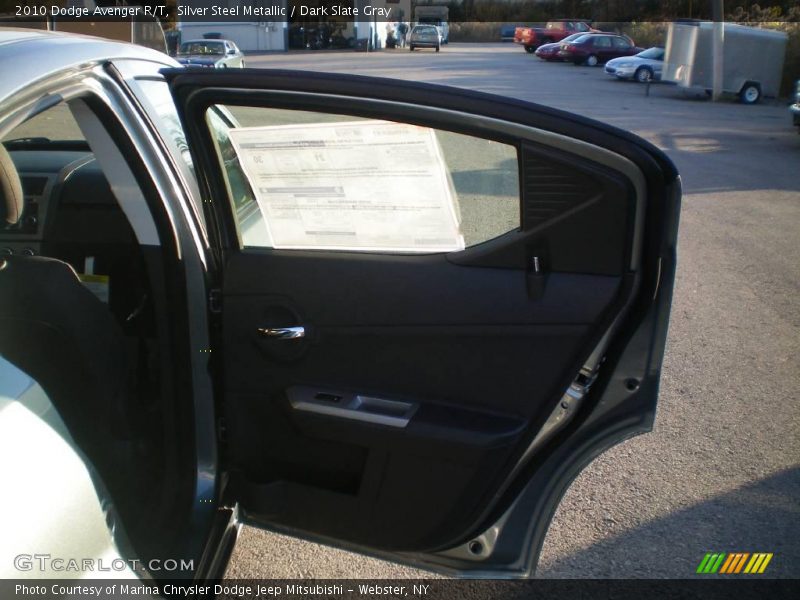 Silver Steel Metallic / Dark Slate Gray 2010 Dodge Avenger R/T