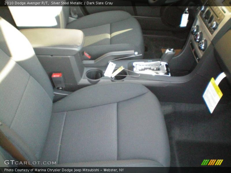 Silver Steel Metallic / Dark Slate Gray 2010 Dodge Avenger R/T