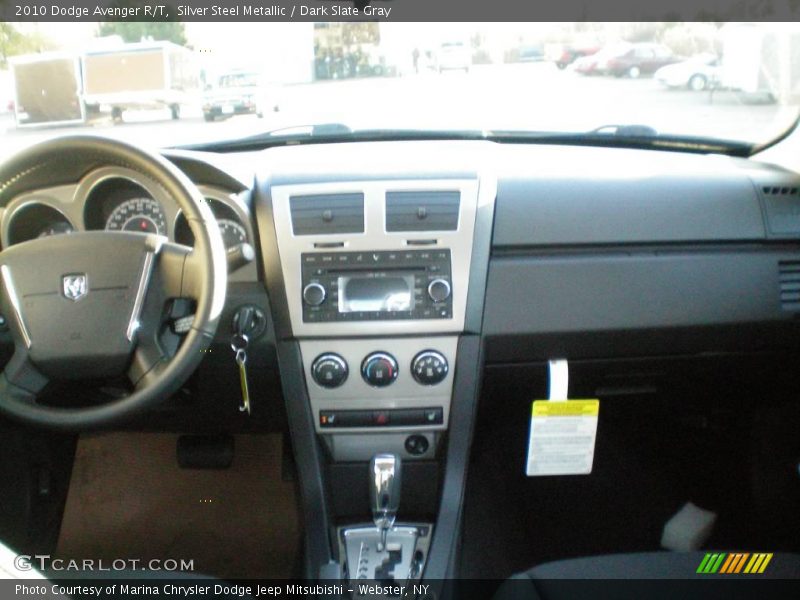 Silver Steel Metallic / Dark Slate Gray 2010 Dodge Avenger R/T
