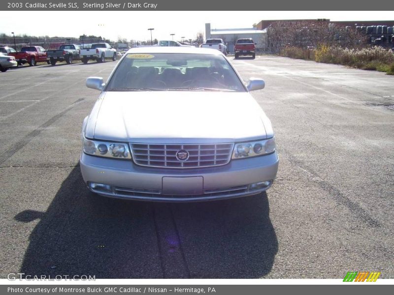 Sterling Silver / Dark Gray 2003 Cadillac Seville SLS